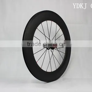 88mm Carbon Clincher TUBULAR Road Bike 700c Carbon Fiber Rims UD/3K Matt Full Carbon Rim for Road Aero Bike thumbnail-3