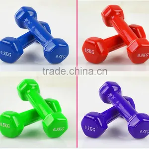 Vinyl Dipped Dumbbell for Women Lose Weight thumbnail-5