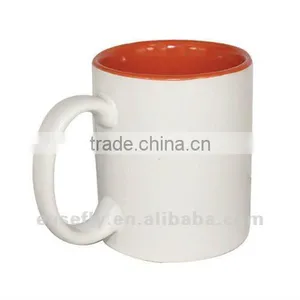White Blank Coated Inner Color Mug for Sublimation thumbnail-1