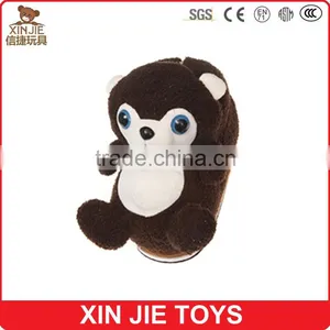 2015 Newest Plush Bear Slippers Good Quality Plush Slippers Manufactuer Winter Warmly Plush Slippers thumbnail-5