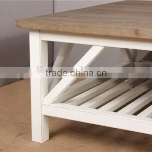 Antique Wooden Coffee Table thumbnail-6