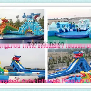 2016 Inflatable Floating Water Park, Floating Island, Inflatable Water Island thumbnail-5