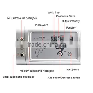 Facial Cellulite Removal 40 KHZ Ultrasonic Liposuction Equipment thumbnail-2
