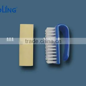 Blue Plastic Handle Shoe Cleaning Brush thumbnail-1