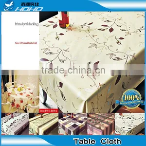 Christmas Embroidery Polyester Table Cloth Quality Choice thumbnail-4