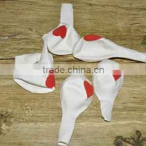 Wholesale 2014 New Good Quality Colourful Wedding Lighted Party Decoration Balloons 12inch 3.2g Heart Printed Latex Balloon thumbnail-3