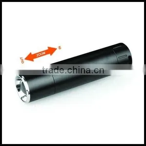 Cheap Zoom Aluminum LED FlashLight Torch thumbnail-1