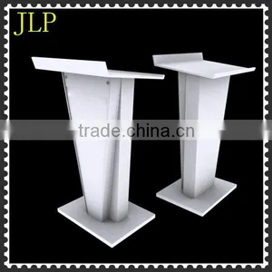 White Acrylic Lectern Podium on Sale thumbnail-1
