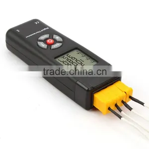 Four Channel Digital Thermometer 4 K-Type Thermocouple Sensor 1350C 2462F TL-TK02 thumbnail-4