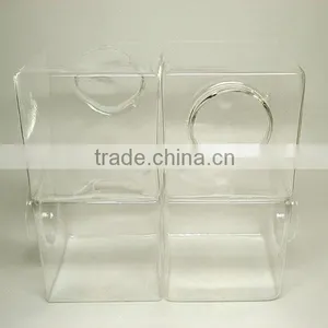 Square Glass Vase Set thumbnail-1