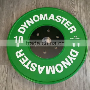 OEM 10kg Olympic Weight Plates Olympic Rubber Bumper Plate Bumper Plate Set 10kg thumbnail-1