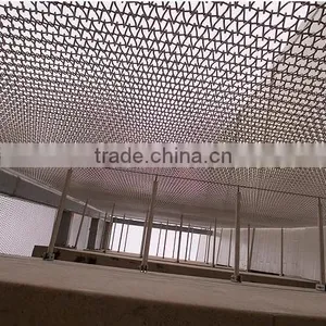 Decorative Wire Mesh for Curtain Wall Construction thumbnail-1