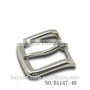 Zinc Alloy Beyond Corp Nickel Free Hot Selling Pin 40mm Belt Buckle for Men & Lady thumbnail-1