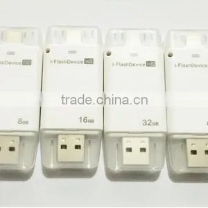 8GB/16GB/32GB/64GB i Flash Drive HD OTG Usb Flash Drive for Iphone Ipad thumbnail-2