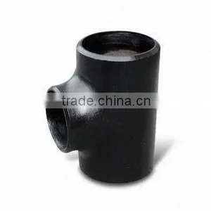 ASME B16.9 ASTM A234 WPB Carbon Steel Equal Tee and Reducing Tee thumbnail-1