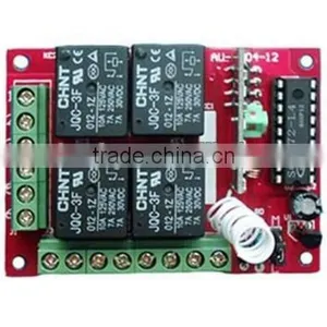 4channel Wireless Switch,12v/24v Long Distance Wireless Remote Switch, Remote Switch Light Fan, Remote Switch Wireless thumbnail-1