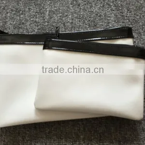 Customized LOGO Printed Recycled PU Leather Cosmetic Bag thumbnail-2