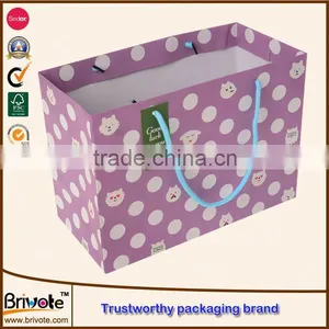 Gloss Lamination Jeans Shopping Paper Bag thumbnail-3