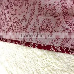 New Arrival 100% Polyester Embroidery Window Curtain Fabric thumbnail-4