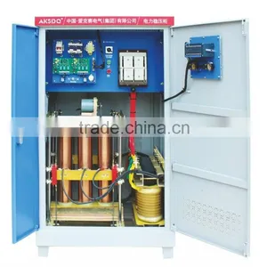 Wenzhou SBW-100KVA 3 Phase Automatic Voltage Stabilizer thumbnail-1