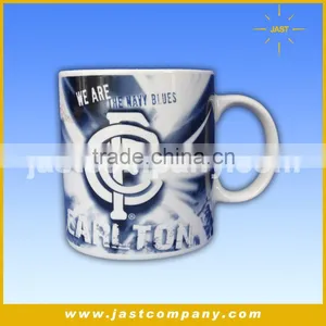 Sports Related Singing Ceramic Mug With Logo thumbnail-1