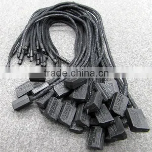 Black Thick Waxed Cotton Hang Tag String thumbnail-3