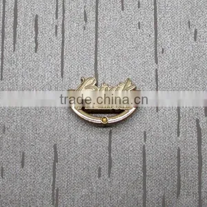 2015 Customized Gold Metal Tags Logo thumbnail-1