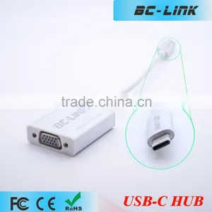BC-LINK USB-C to VGA Adapter Cable thumbnail-6
