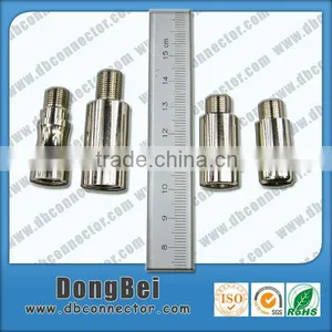 f Type rf Coaxial Cable Brass Locking Terminal thumbnail-1