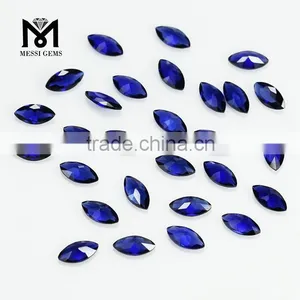 Wuzhou Direct Sale Faceted Loose Stones Marquise 3 x 6 mm 34# Corundum Gemstone thumbnail-4