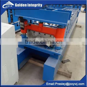Widely Used Color Steel Metal Roof Ridge Cap Tile Cold Roll Forming Machine/Making Machine China thumbnail-2