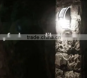 3 LED Motion Sensor Activated Detection Solar Wall/garden Path Solar Security Light thumbnail-2