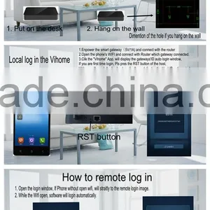 ZigBee Wireless Multi-function Automatic Magnetic Door Contact Sensor Alarm Sensor for Intruder Alarm thumbnail-2