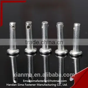 Carbon Steel Clevis Pins With Head and Hole thumbnail-1