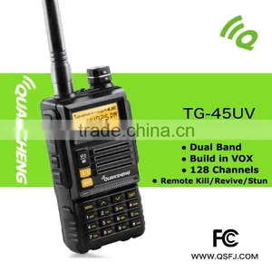 Long Range Wireless VHF UHF Dual Band Radio Walkie Talkie thumbnail-1