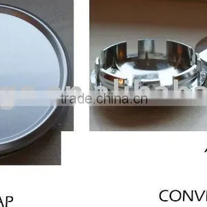 4pcs / Set Wheel Center Cap, Hub Cap, ABS Center Cap, Chrome Center Cap thumbnail-1