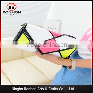 Colored Check Small Hand Bag, Single Shoulder Bag thumbnail-1