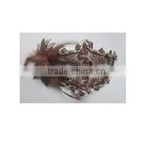 Party Mask With Flower thumbnail-1