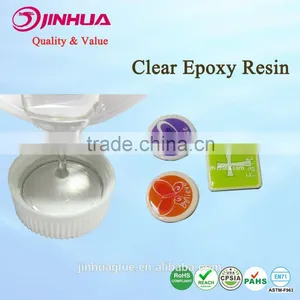 Clear Soft Epoxy Resin AB Glue for 3D Dome Stickers Coating thumbnail-3