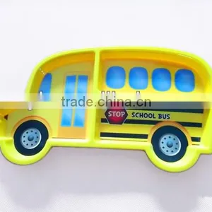 Bus Car Shaped Melamine Plate thumbnail-1