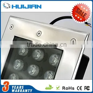 High Efficiency Floor Step Outdoor Buried Lamp IP67 Waterproof LED 9W Square Underground Light Inground Light thumbnail-2