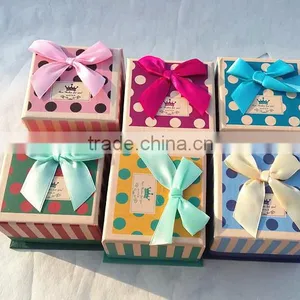 Small Colourful Paper Gift Boxes Jewerly Box thumbnail-1