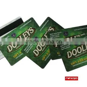 Customized Printing 300 oe Magnetic Stripe Cash PVC Gift Card thumbnail-3