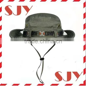 Outdoor Sportswear Fisherman Sun Hats Bucket Hat With Adjustable Pull String thumbnail-5