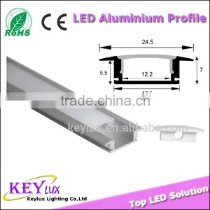 Recessed 7mm Thick Anodized 2 Years Warranty Aluminum Profile Led Strip Light thumbnail-1