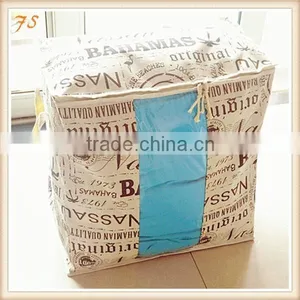Waterproof Quilt Storage Bag With Pvc Window thumbnail-1
