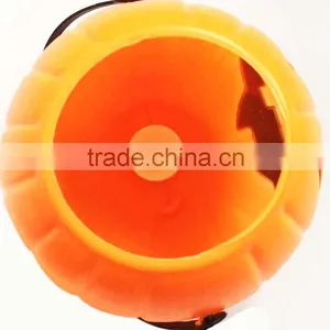 Halloween Plastic Pumpkin Basket, Light up Halloween Buckets, Big Size Halloween Pumpkin Basket thumbnail-2