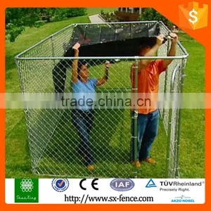 100% New Hdpe Plastic Net Chain Link Fence, Woven Galvanized Link Fence thumbnail-5