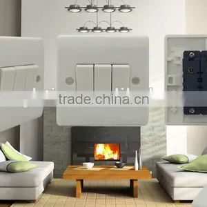 10A 250V 3 GANG 1 WAY WALL SWITCH SOCKET AL05 thumbnail-4