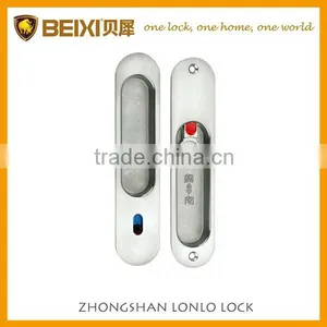 High Security Zinc Alloy Antique Brass Finish Entrance Sliding Lock,sliding Door Lock, Door Handle for Sliding Doors thumbnail-2